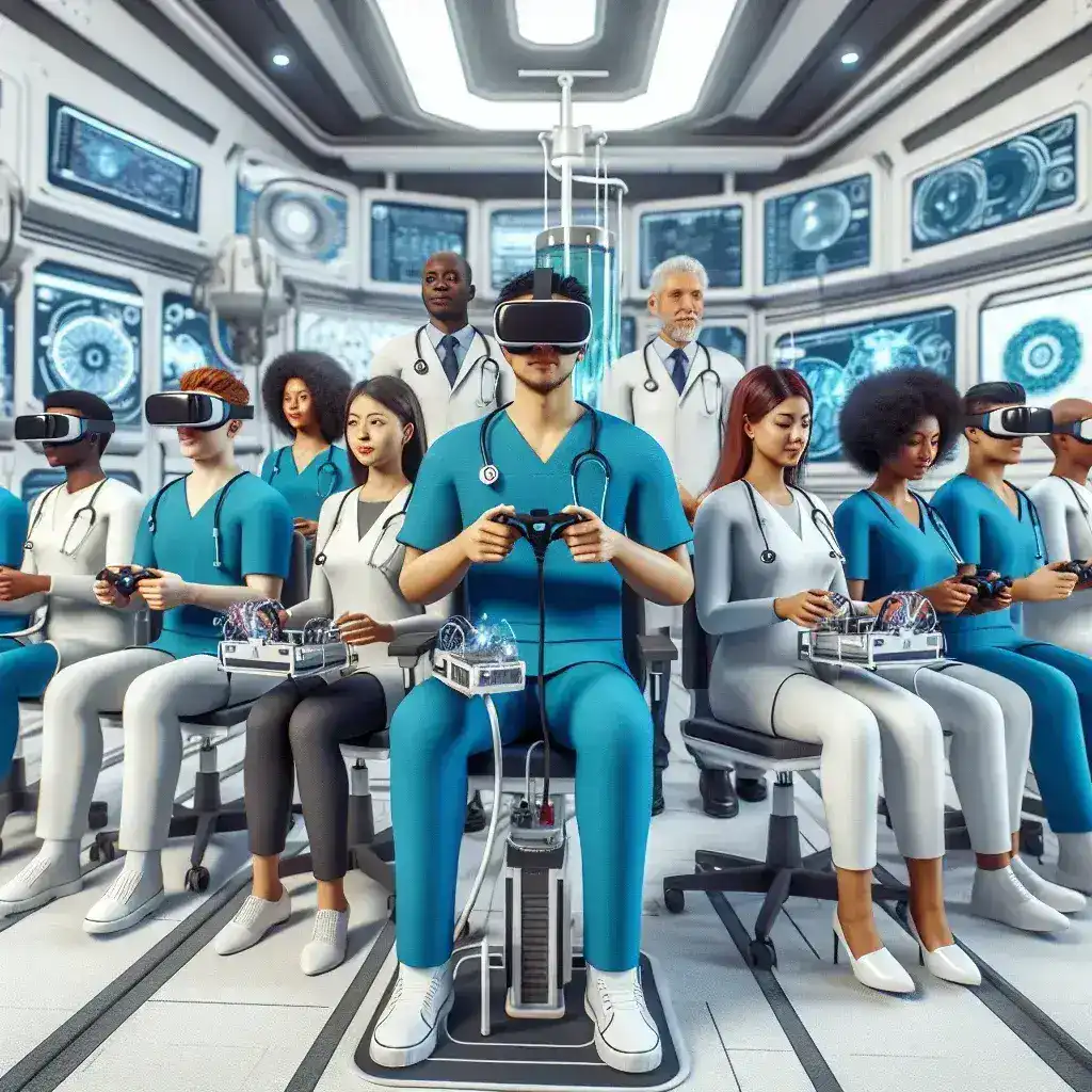 Realidade Virtual Aplicada a Treinamentos de Profissionais de Saúde